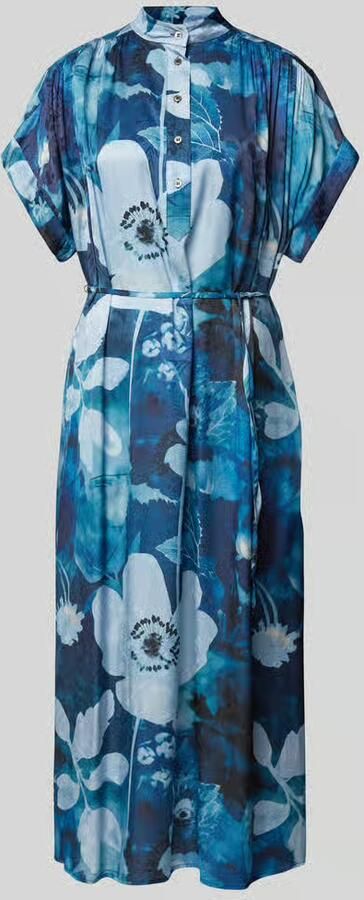 MOS MOSH Maxi-jurk met kapmouwen model 'Ladis' - Foto 2