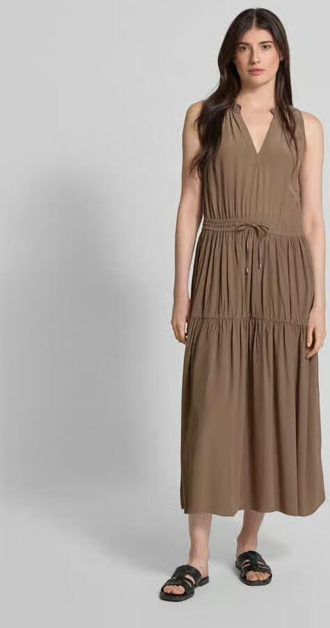 MOS MOSH Maxi-jurk met tuniekkraag model 'Sabri' - Foto 2
