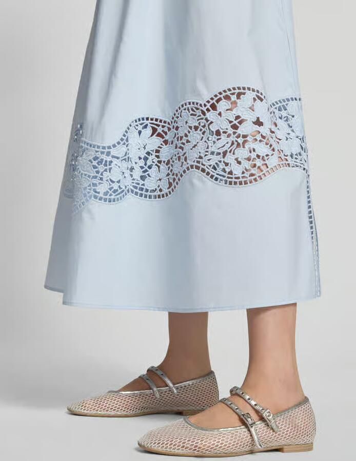 MOS MOSH Midirok met ajourwerk model 'Redu'