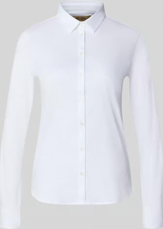 MOS MOSH overhemdblouse met sportmanchetten model 'Tina'