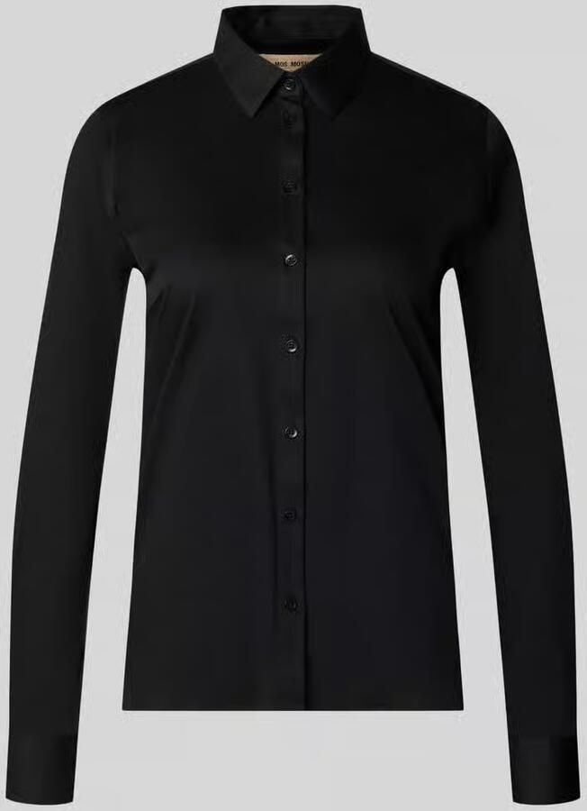 MOS MOSH overhemdblouse met sportmanchetten model 'Tina'