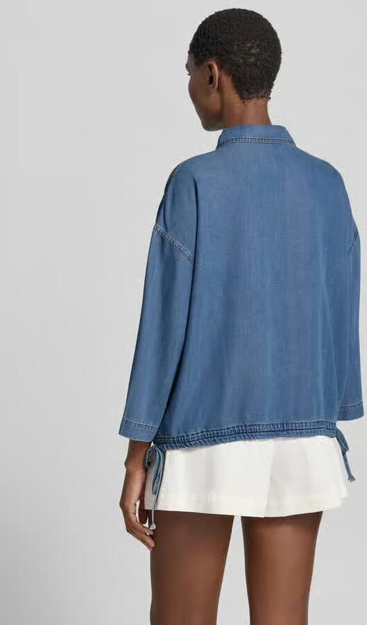 MOS MOSH Overhemdblouse met viscose model 'Tessa' - Foto 3