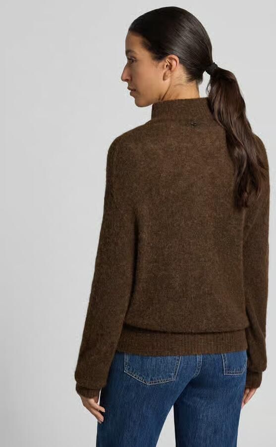 MOS MOSH oversized gebreid jack met wol model 'Mape' - Foto 2