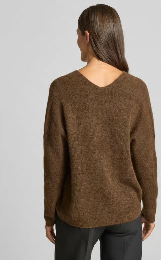 MOS MOSH Oversized gebreide pullover met ribboorden model 'THORA' - Foto 2