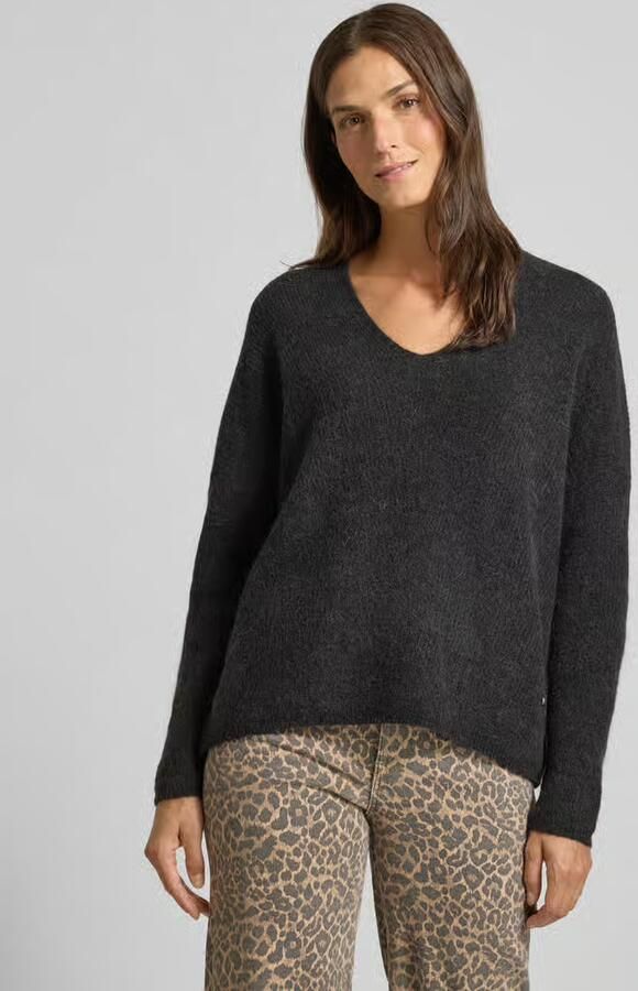 MOS MOSH Oversized gebreide pullover met ribboorden model 'THORA' - Foto 2
