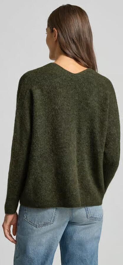 MOS MOSH Oversized gebreide pullover met ribboorden model 'THORA' - Foto 2