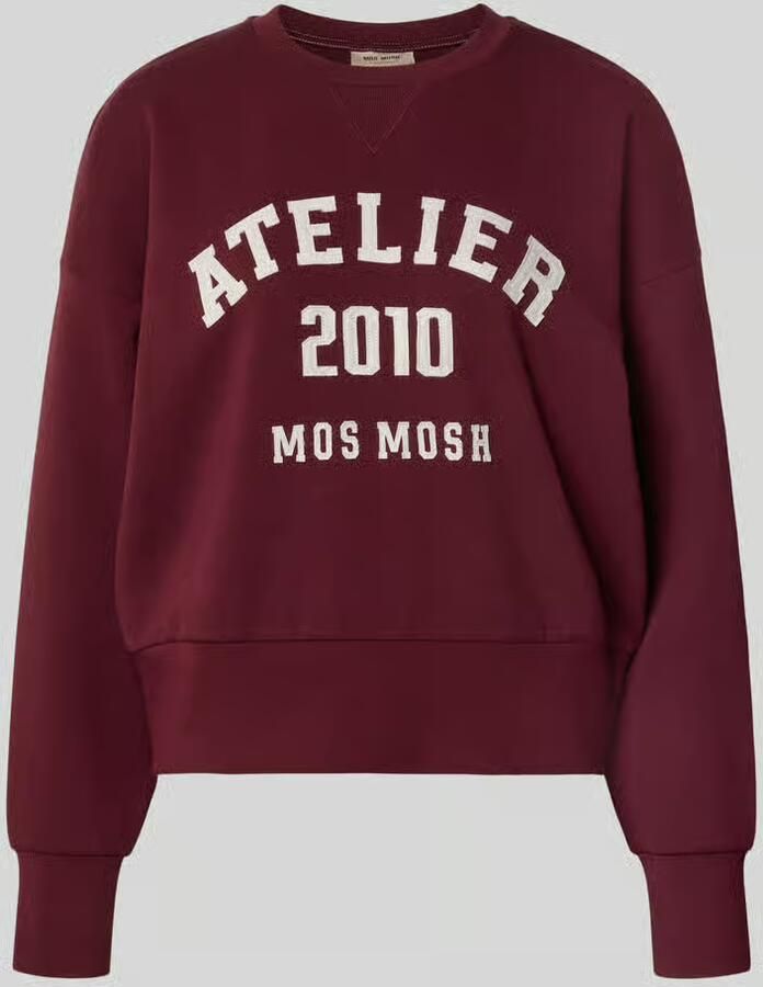 MOS MOSH oversized sweatshirt van viscosemix model 'Nima'