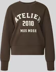 MOS MOSH oversized sweatshirt van viscosemix model 'Nima'