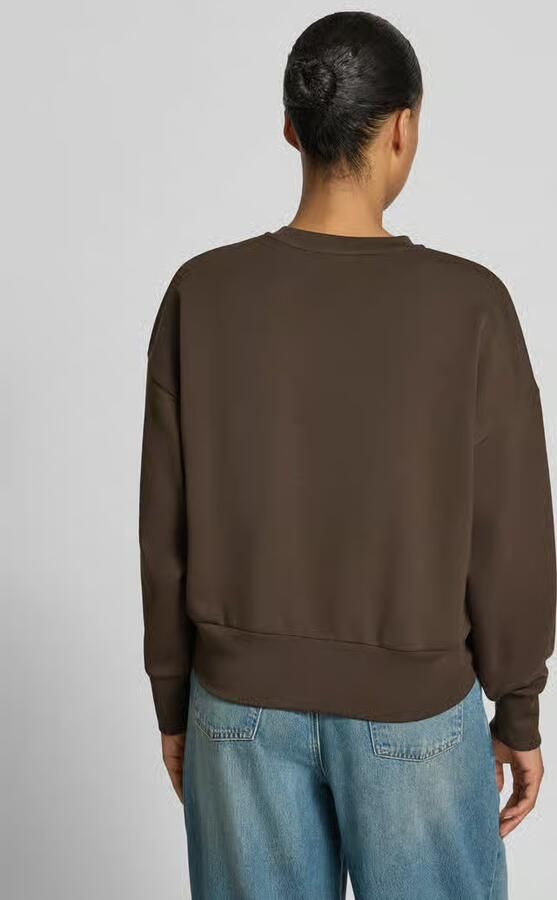 MOS MOSH Dames Truien & Vesten Mmnima O-ls Sweatshirt Bruin - Foto 5