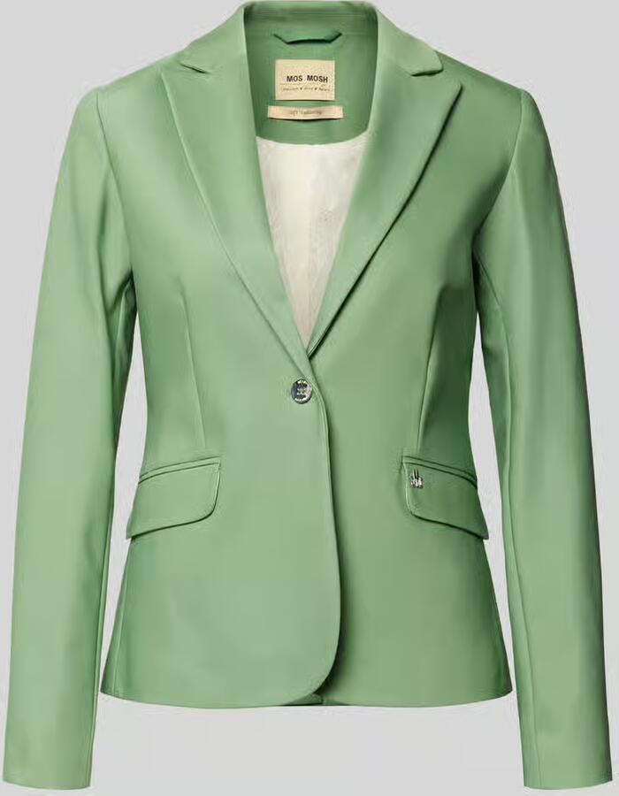MOS MOSH Regular fit Blazer met paspelzakken Model 'Blake' - Foto 2
