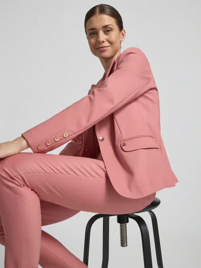 MOS MOSH Regular fit Blazer met paspelzakken Model 'Blake'