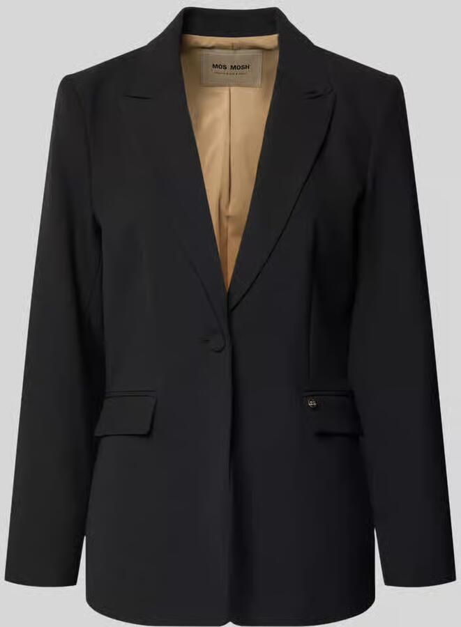 MOS MOSH Regular Fit blazer met reverskraag model 'Leonora'