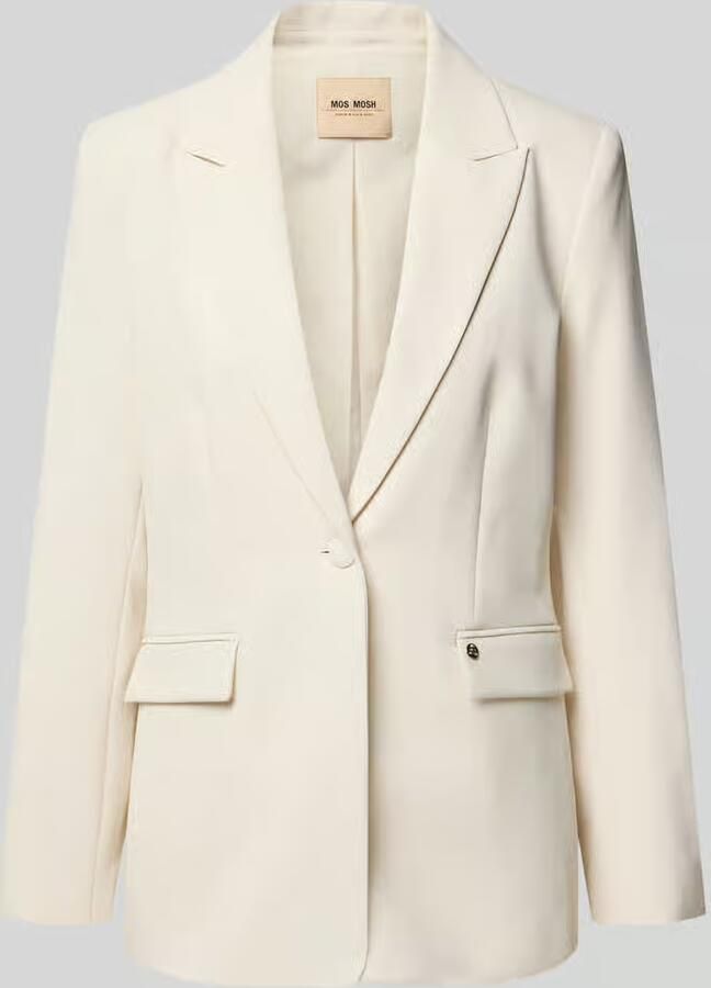 MOS MOSH Regular Fit blazer met reverskraag model 'Leonora'