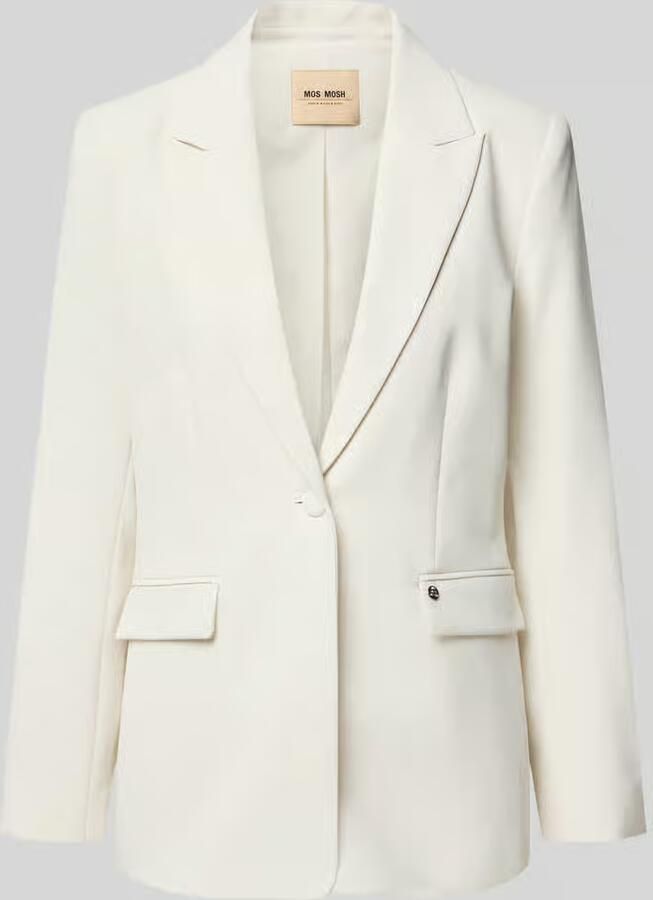 MOS MOSH Regular Fit blazer met reverskraag model 'Leonora'