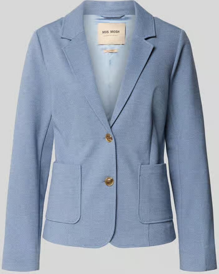 MOS MOSH Regular fit blazer met viscose Model 'Vega Daisi'