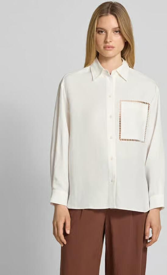 MOS MOSH Regular fit blouse met borstzak model 'Jova Alexis' - Foto 2