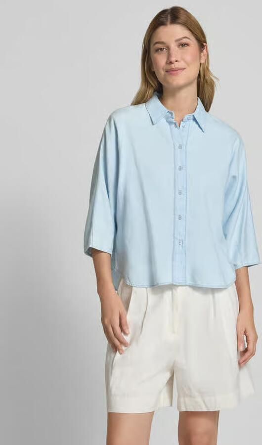 MOS MOSH Regular fit blouse in denimlook model 'Angelina' - Foto 2