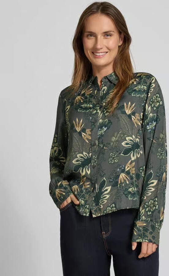 MOS MOSH Regular fit blouse met platte kraag model 'Abina' - Foto 3