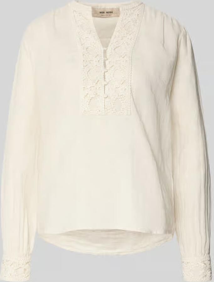 MOS MOSH regular fit blouse met V-hals model 'Evanda' - Foto 2