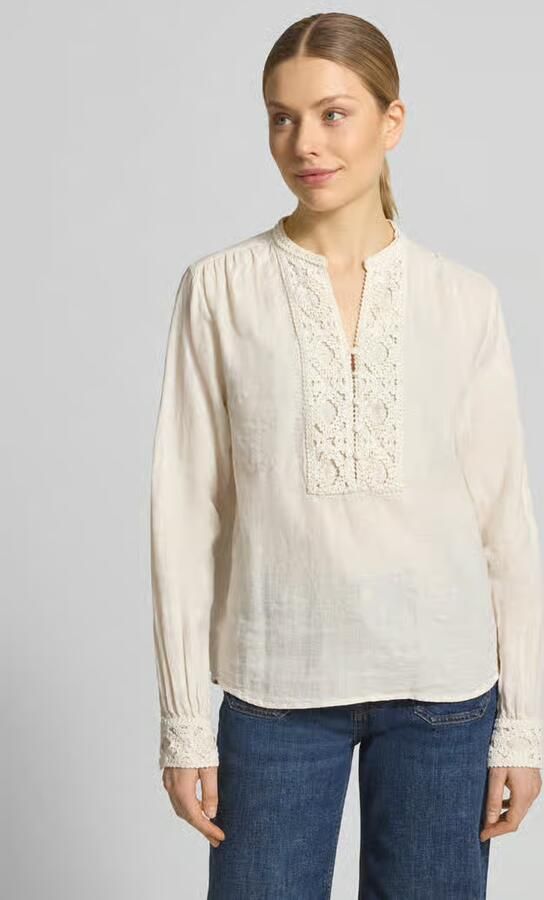 MOS MOSH regular fit blouse met V-hals model 'Evanda' - Foto 3