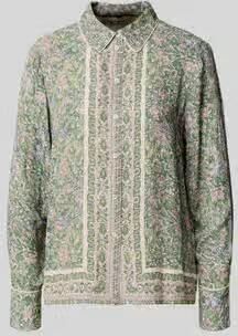 MOS MOSH regular fit blouse van viscose model 'Kana'
