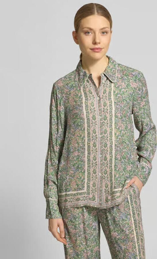 MOS MOSH regular fit blouse van viscose model 'Kana' - Foto 3