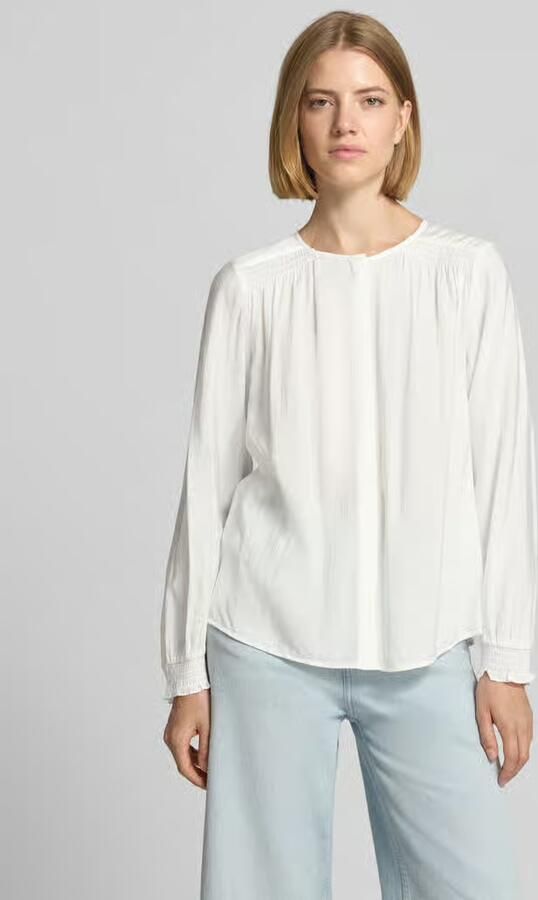 MOS MOSH regular fit blouse van viscosemix model 'Atelier Senti' - Foto 4