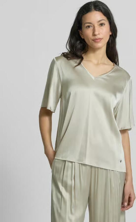 MOS MOSH Regular fit blouseshirt met V-hals model 'EVIE' - Foto 8