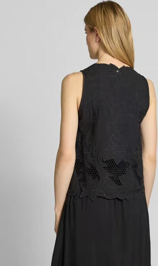 MOS MOSH Regular fit blousetop met V-hals model 'Daima' - Foto 2