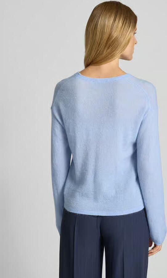 MOS MOSH Regular fit gebreide pullover met wol model 'Mape'