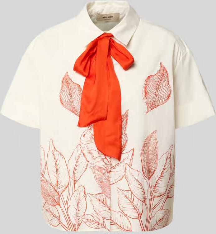 MOS MOSH regular fit strikblouse met motiefprint model 'Saras' - Foto 2