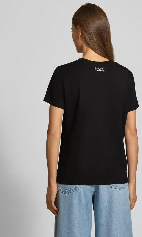 MOS MOSH Regular fit t-shirt met label-embleem model 'Dala' - Foto 3