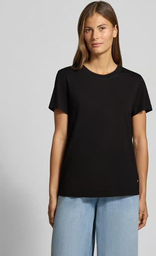MOS MOSH Regular fit t-shirt met label-embleem model 'Dala' - Foto 2