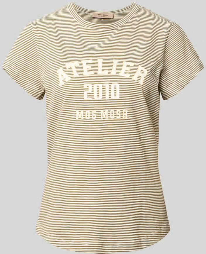 MOS MOSH regular fit T-shirt met logoprint model 'Camp' - Foto 2
