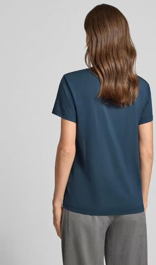 MOS MOSH Regular fit t-shirt met v-hals model 'Dala' - Foto 3