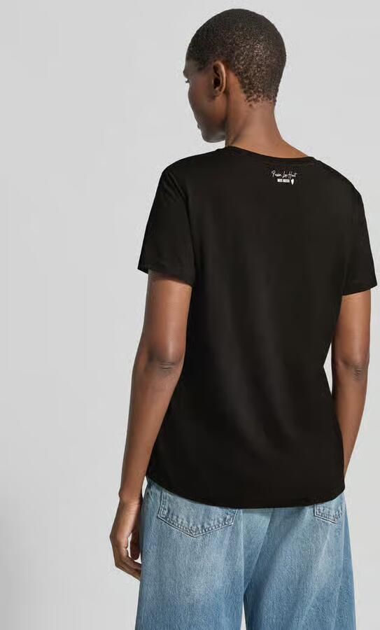 MOS MOSH Regular fit t-shirt met v-hals model 'Dala' - Foto 2