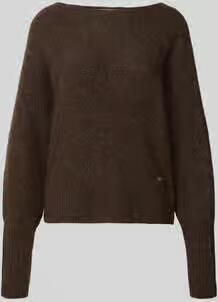 MOS MOSH regular fit trui in brei-look model 'Thora'