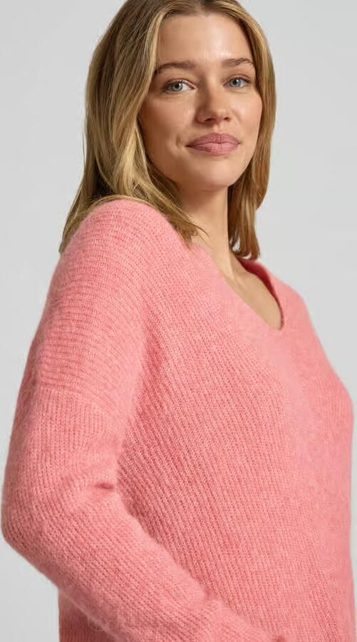 MOS MOSH regular fit trui van wol-alpaca-mix model 'Thora'
