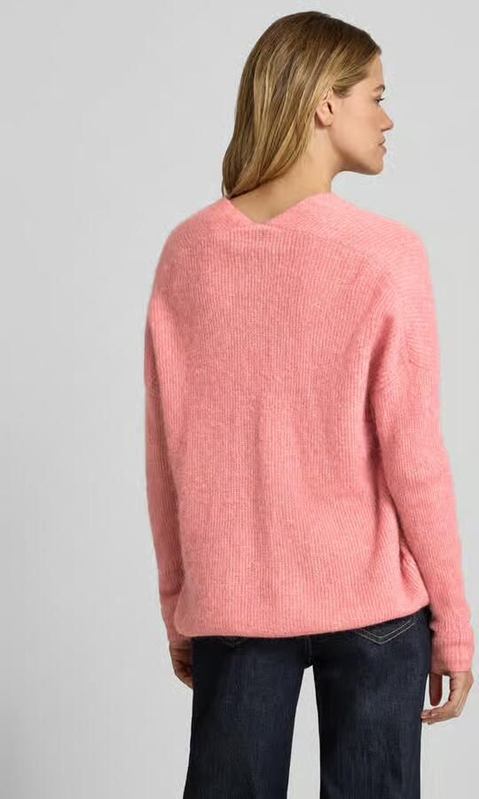 MOS MOSH regular fit trui van wol-alpaca-mix model 'Thora' - Foto 3