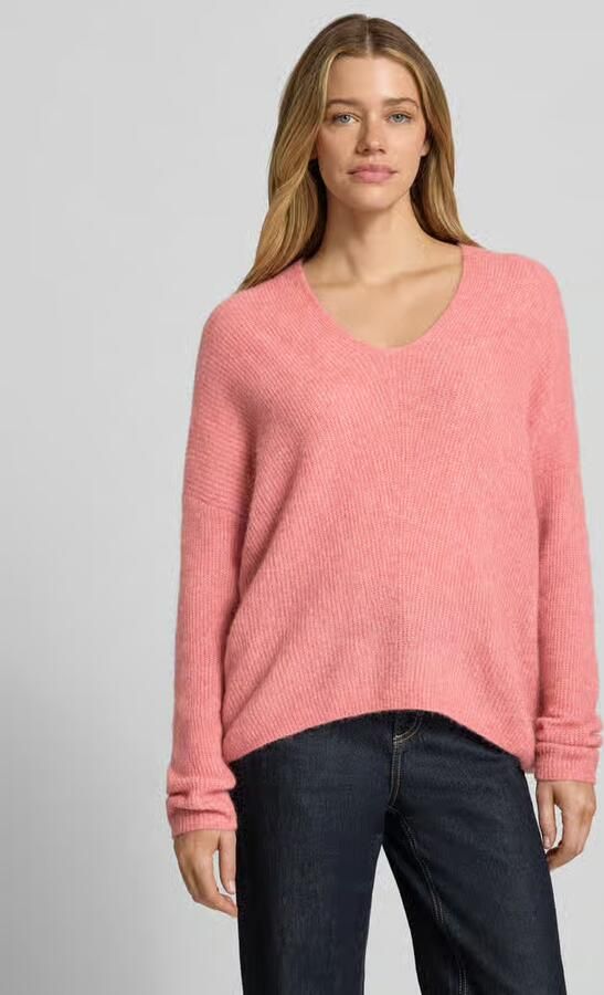 MOS MOSH regular fit trui van wol-alpaca-mix model 'Thora' - Foto 2