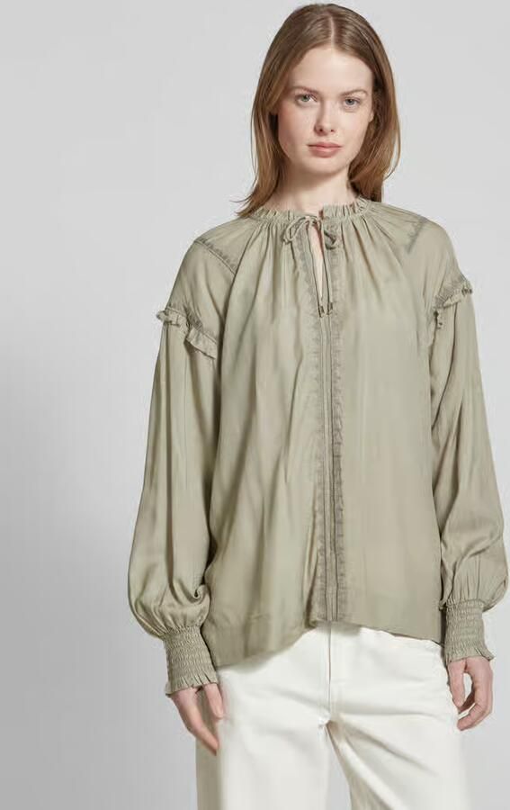 MOS MOSH Dames Blouses Mmmarb Sansa Emb Blouse Beige - Foto 7