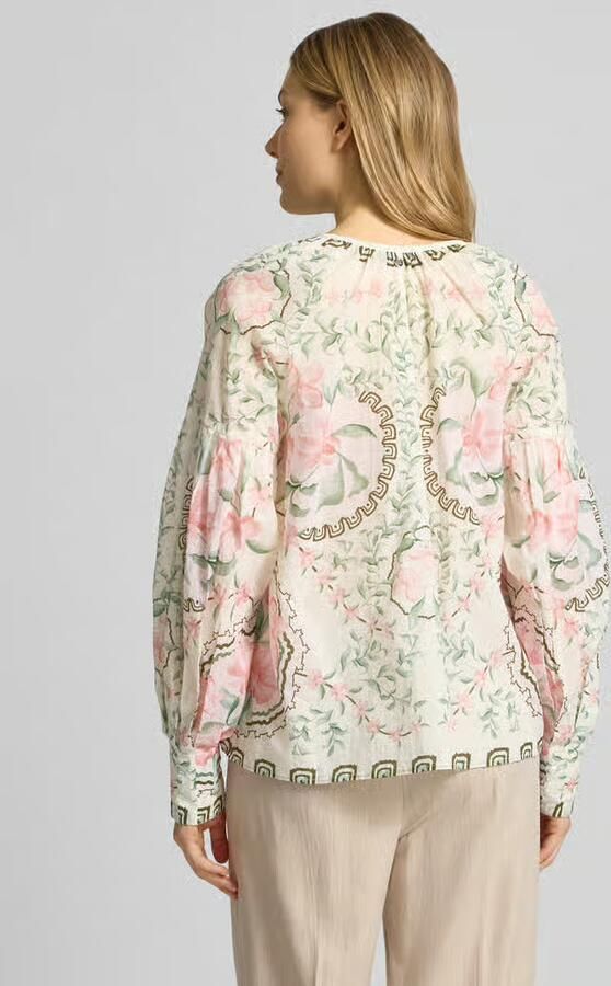 MOS MOSH relaxed fit blouse met tuniekhals model 'Wylde' - Foto 4
