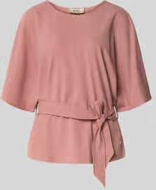 MOS MOSH Relaxed fit blouse van viscosemix Model 'Rikas'