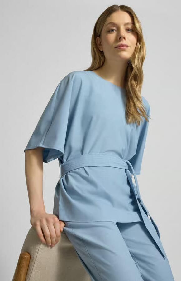MOS MOSH Relaxed fit blouse van viscosemix Model 'Rikas' - Foto 8