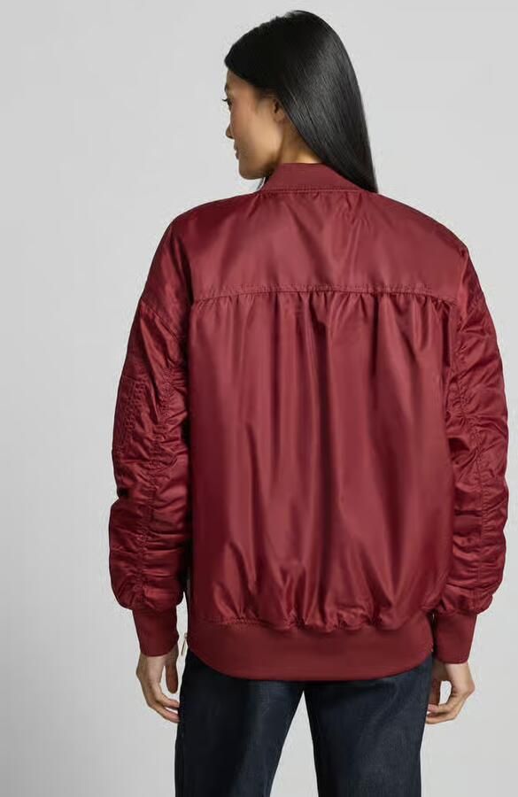 MOS MOSH relaxed fit bomberjack met opstaande kraag model 'Ruby' - Foto 2