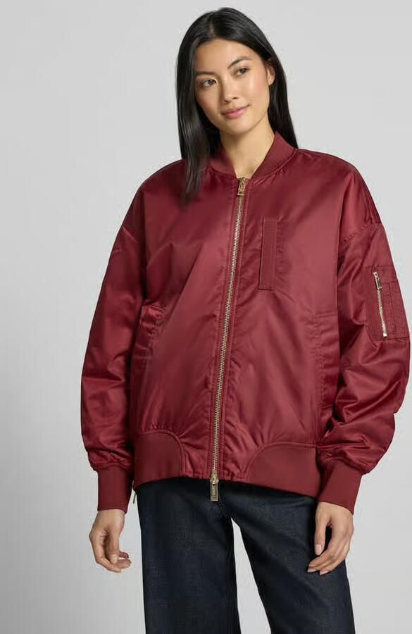 MOS MOSH relaxed fit bomberjack met opstaande kraag model 'Ruby' - Foto 3