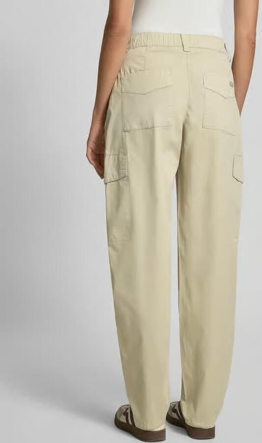 MOS MOSH Relaxed fit cargobroek met ritszakken model 'Holt'