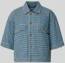MOS MOSH relaxed fit jack in denimlook met borstzakken model 'Ebba' - Foto 4