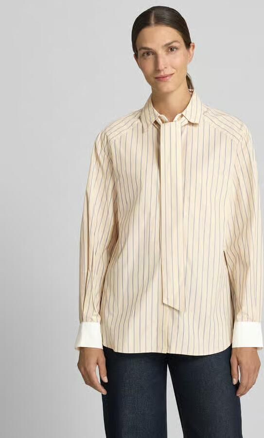 MOS MOSH relaxed fit overhemdblouse van puur katoen model 'Keeva' - Foto 9