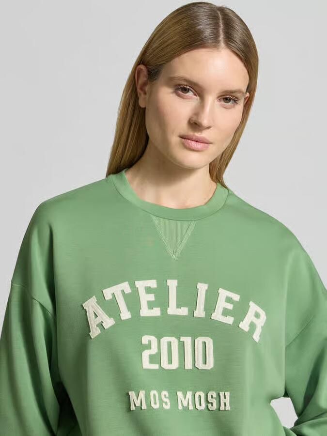 MOS MOSH relaxed fit sweatshirt van viscosemix model 'Nima' - Foto 3